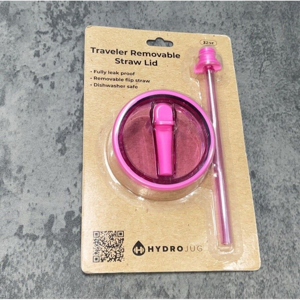 Hydro Jug Traveler Removable Straw Lid 32 Oz